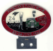 badge Morgan : Morgan Finest Hours 1962 (original)